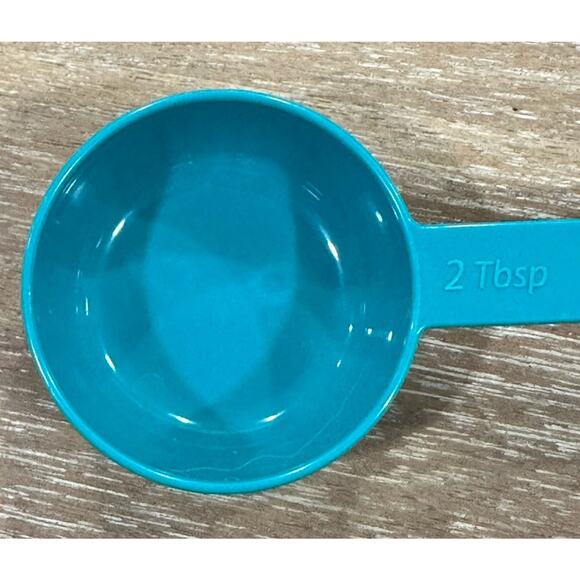 8 PC. Set THE PIONEER WOMAN Timeless Beauty MELAMINE MEASURING SPOONS Colorful - Picture 10 of 10